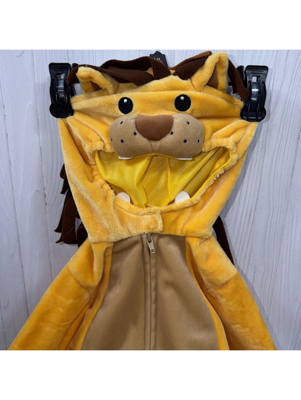 Koala Kids Lion Costume Plush Jumpsuit 12M